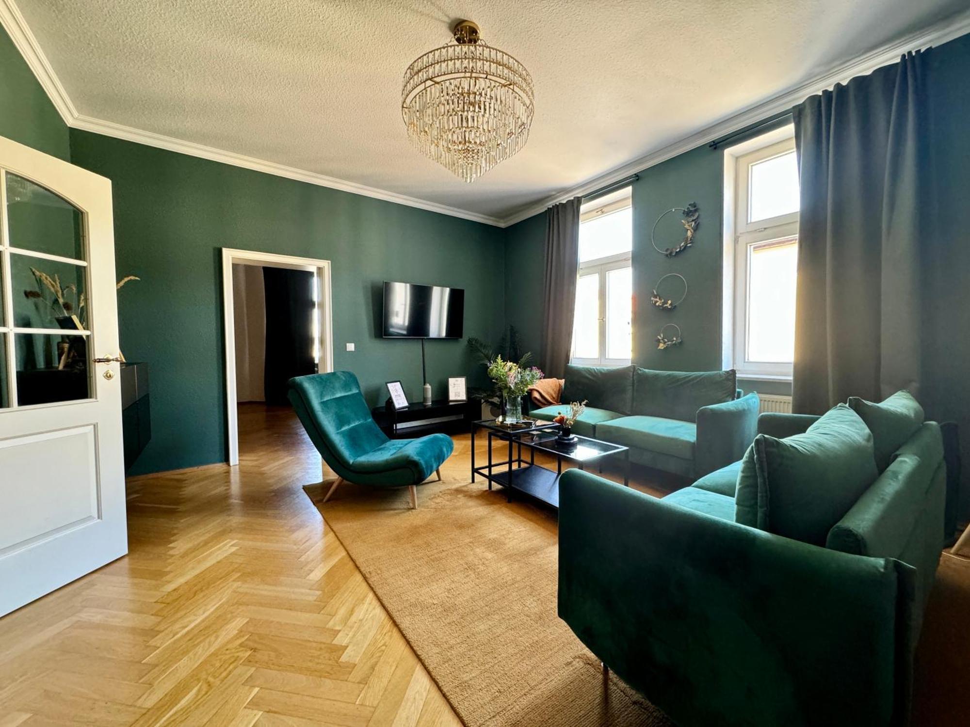 Rebelrents #4 Design Trifft Komfort - Einzigartiges Ferienapartment In Der Nahe Des Hauptbahnhofs Halle  Luaran gambar